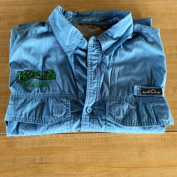 Eddie Bauer Other - Eddie Bauer Short Sleeve Fishing Shirt XL Has ALL the Bells n Whistles